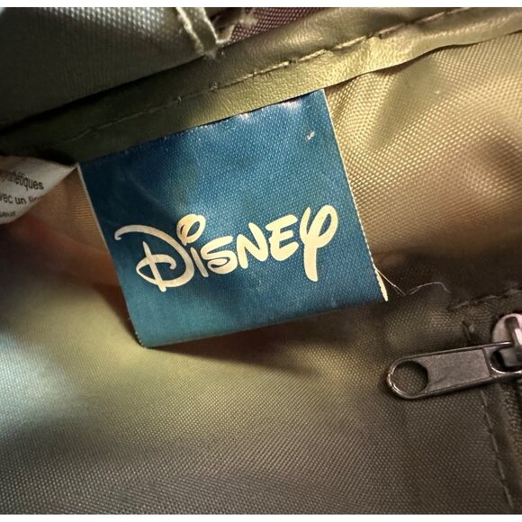 Disney Mickey Mouse Print Olive Green Crossbody Bag & Matching Coin Purse Set - Picture 4 of 4